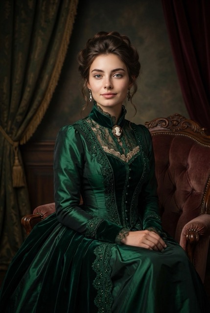 Современная викторианская портретика